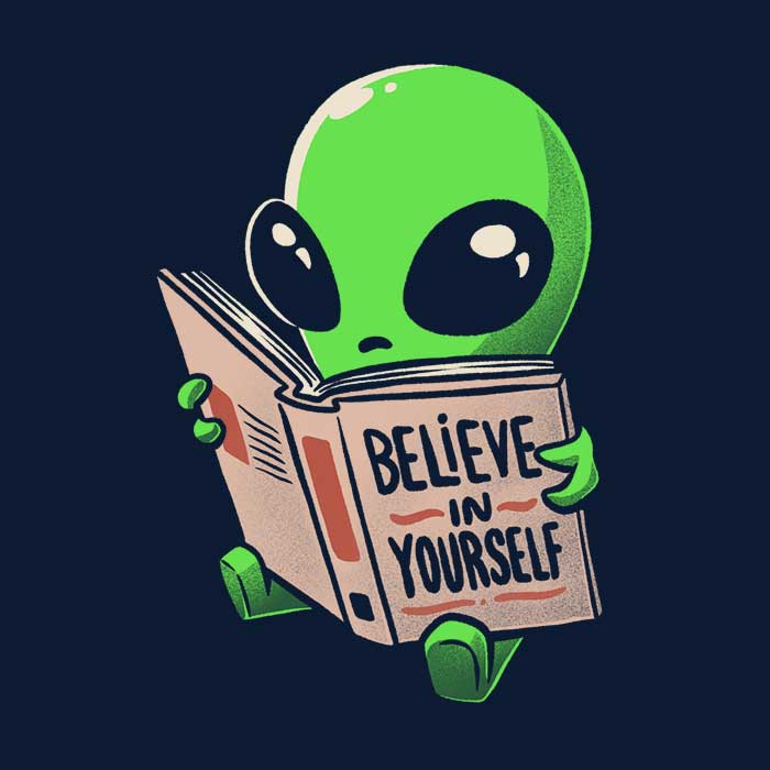 Believe in Yourself Tank Top - Adult & Kids T-Shirts, Sweatshirts & Hoodies apparel design preview 2