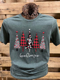 Southern Chics Apparel Believe Christmas Trees Canvas - Adult & Kids T-Shirts, Sweatshirts & Hoodies apparel design preview 1