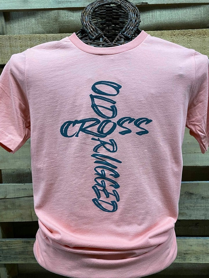 Southern Chics Apparel Old Rugged Cross Canvas Girlie - Adult & Kids T-Shirts, Sweatshirts & Hoodies apparel design preview 1