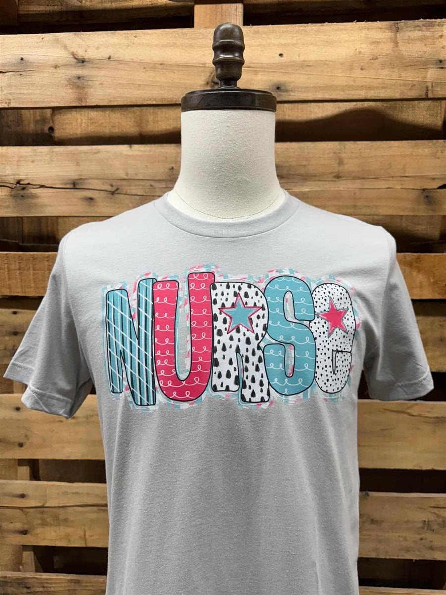 Southern Chics Retro Nurse Canvas - Adult & Kids T-Shirts, Sweatshirts & Hoodies apparel design preview 1