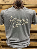 Southern Chics Apparel Amazing Grace Acid Wash Canvas - Adult & Kids T-Shirts, Sweatshirts & Hoodies apparel design preview 1