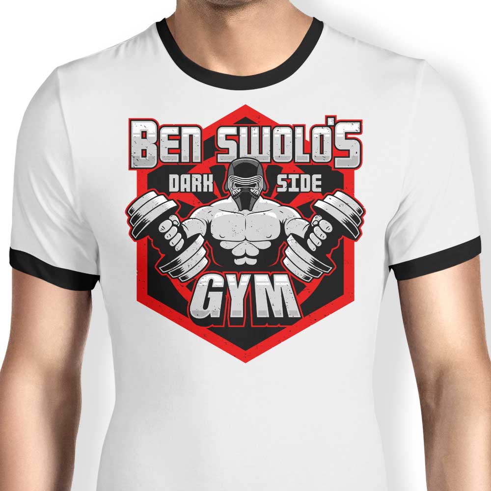 Ben Swolo's Gym Ringer - Adult & Kids T-Shirts, Sweatshirts & Hoodies apparel design preview 1