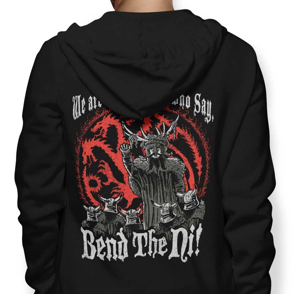 Bend the Ni (Alt) - Adult & Kids T-Shirts, Sweatshirts & Hoodies apparel design preview 1
