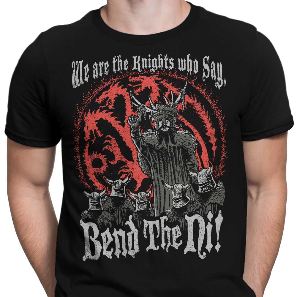 Bend the Ni (Alt) Men's Apparel - Adult & Kids T-Shirts, Sweatshirts & Hoodies apparel design preview 2