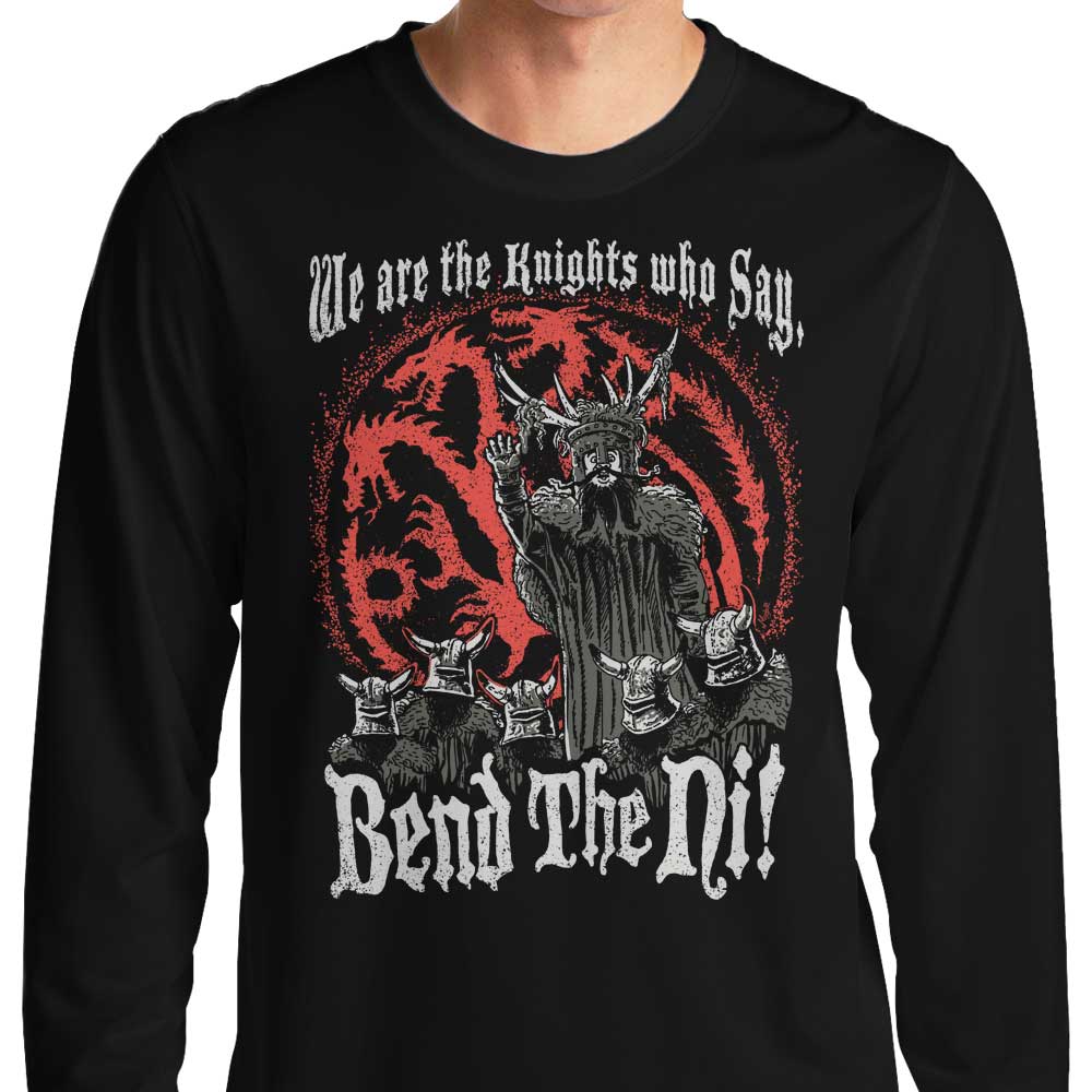 Bend the Ni (Alt) - Adult & Kids T-Shirts, Sweatshirts & Hoodies apparel design preview 1