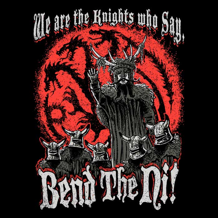 Bend the Ni Youth Apparel - Adult & Kids T-Shirts, Sweatshirts & Hoodies apparel design preview 2