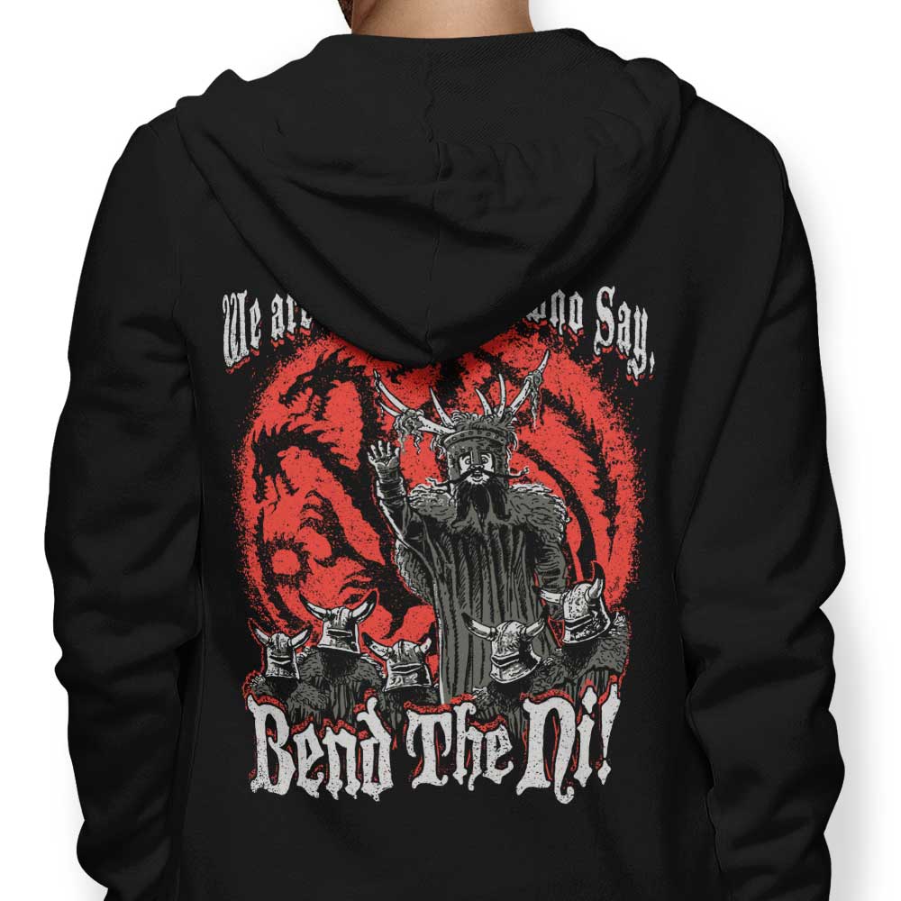 Bend the Ni - Adult & Kids T-Shirts, Sweatshirts & Hoodies apparel design preview 1