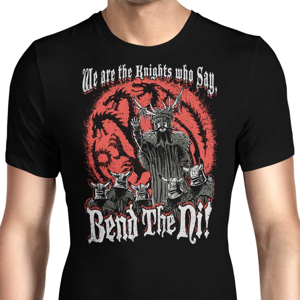 Bend the Ni Men's Apparel - Adult & Kids T-Shirts, Sweatshirts & Hoodies apparel design preview 1