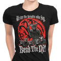 Bend the Ni Women's Apparel - Adult & Kids T-Shirts, Sweatshirts & Hoodies apparel design preview 1