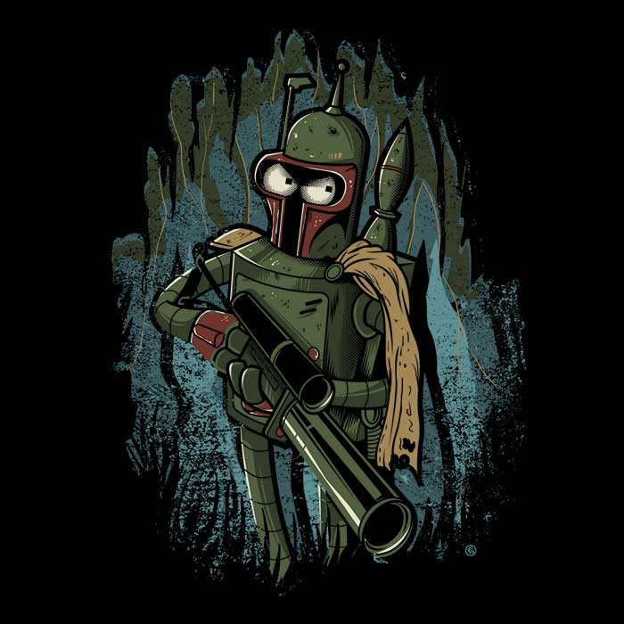 Bender Fett - Adult & Kids T-Shirts, Sweatshirts & Hoodies apparel design preview 2