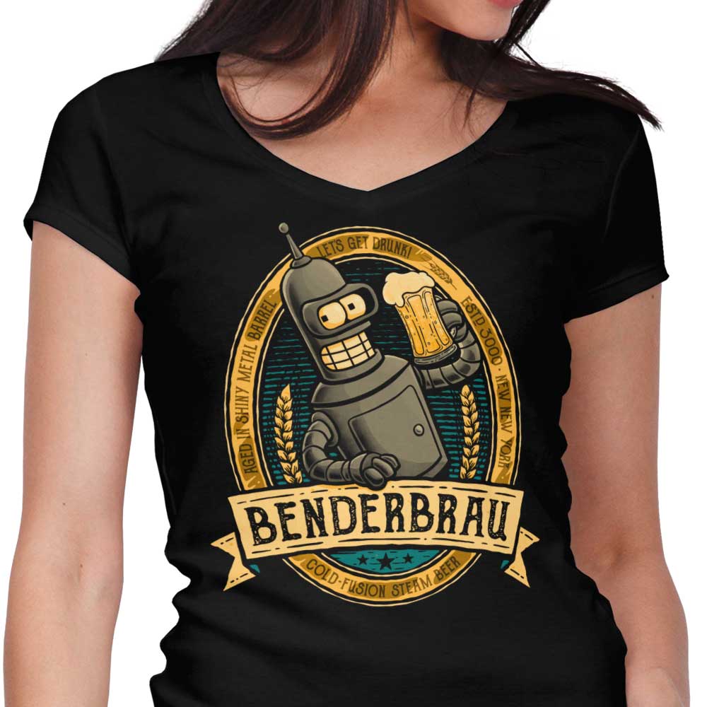 Benderbrau Women's V-Neck - Adult & Kids T-Shirts, Sweatshirts & Hoodies apparel design preview 1