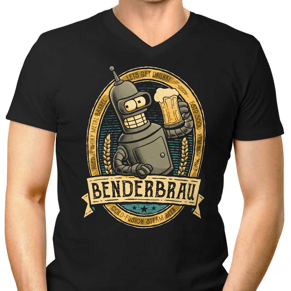Benderbrau Men's V-Neck - Adult & Kids T-Shirts, Sweatshirts & Hoodies apparel design preview 1