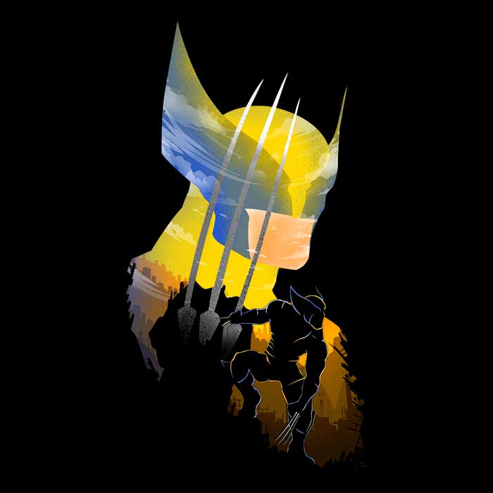 Berserker Landscape Youth Apparel - Adult & Kids T-Shirts, Sweatshirts & Hoodies apparel design preview 2
