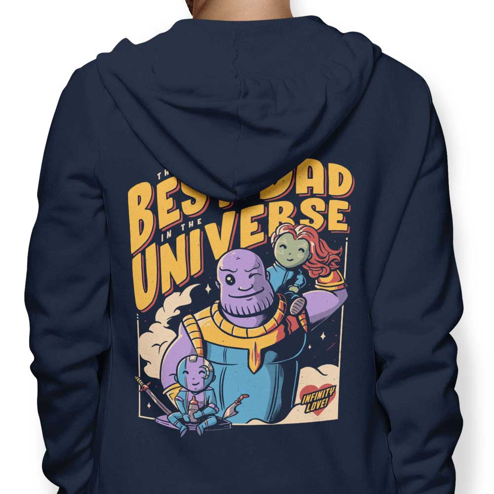 Best Dad in the Universe - Adult & Kids T-Shirts, Sweatshirts & Hoodies apparel design preview 1