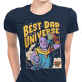 Best Dad in the Universe Women's Apparel - Adult & Kids T-Shirts, Sweatshirts & Hoodies apparel design preview 1