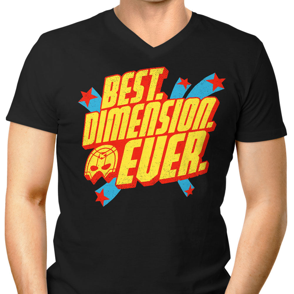 Best Dimension Ever Men's V-Neck - Adult & Kids T-Shirts, Sweatshirts & Hoodies apparel design preview 1