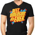 Best Dimension Ever Men's V-Neck - Adult & Kids T-Shirts, Sweatshirts & Hoodies apparel design preview 1