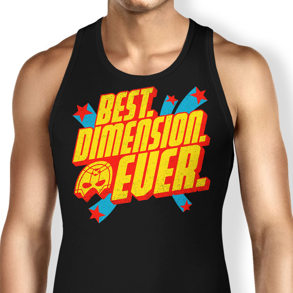 Best Dimension Ever Tank Top - Adult & Kids T-Shirts, Sweatshirts & Hoodies apparel design preview 1