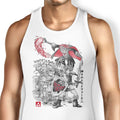 Between Worlds Sumi-e Tank Top - Adult & Kids T-Shirts, Sweatshirts & Hoodies apparel design preview 1