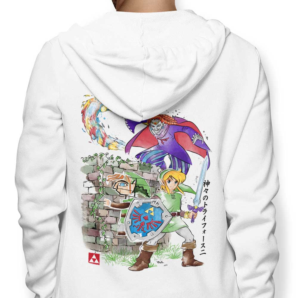 Between World's Watercolor - Adult & Kids T-Shirts, Sweatshirts & Hoodies apparel design preview 1