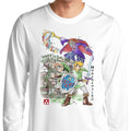 Between World's Watercolor - Adult & Kids T-Shirts, Sweatshirts & Hoodies apparel design preview 1