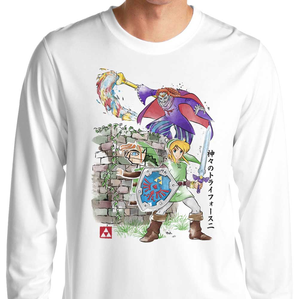 Between World's Watercolor - Adult & Kids T-Shirts, Sweatshirts & Hoodies apparel design preview 1