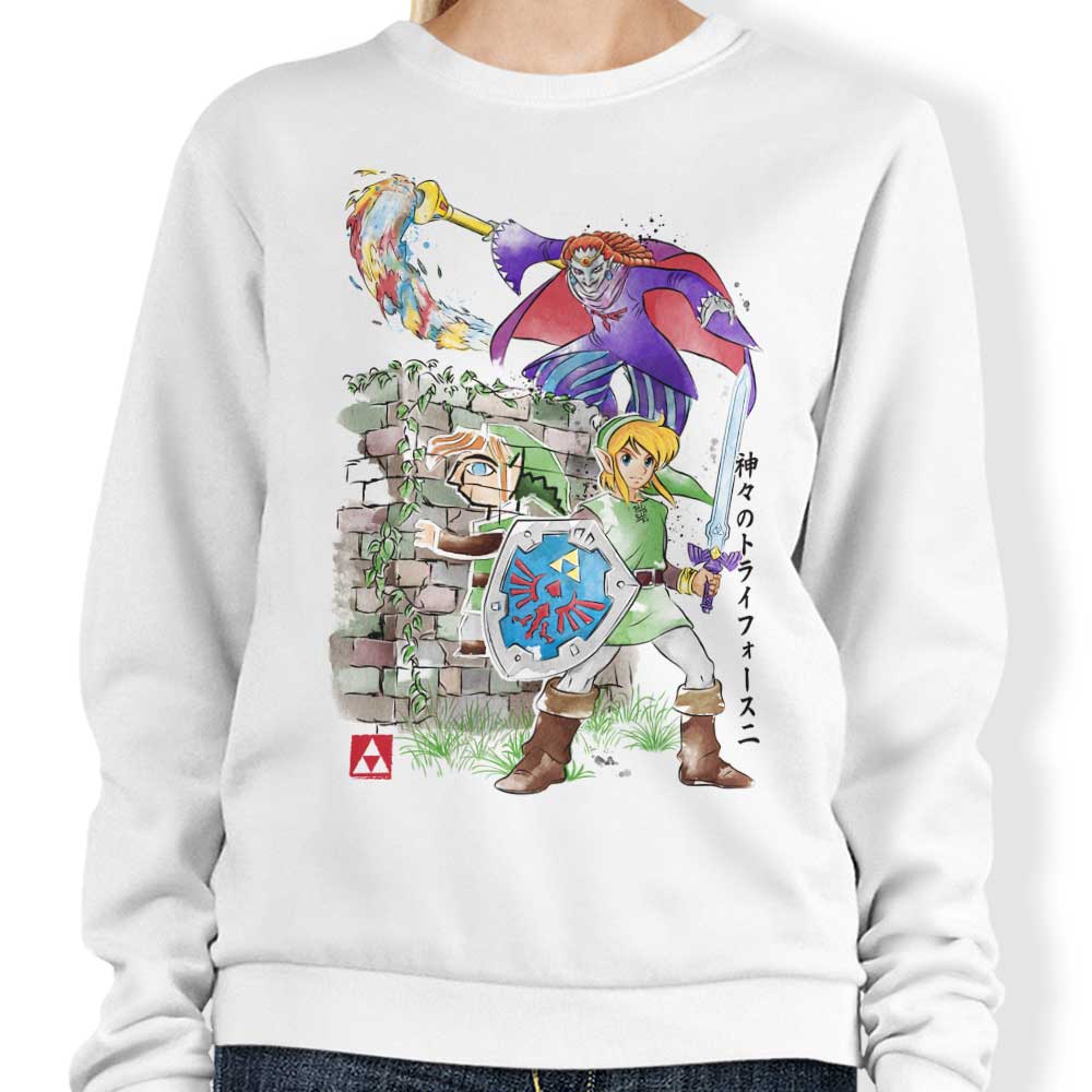 Between World's Watercolor - Adult & Kids T-Shirts, Sweatshirts & Hoodies apparel design preview 1