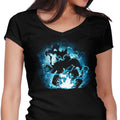 Big Jaw Evolution Women's V-Neck - Adult & Kids T-Shirts, Sweatshirts & Hoodies apparel design preview 1