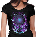 Big Shadow Ball Women's V-Neck - Adult & Kids T-Shirts, Sweatshirts & Hoodies apparel design preview 1