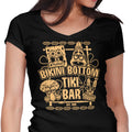 Bikini Bottom Tiki Bar Women's V-Neck - Adult & Kids T-Shirts, Sweatshirts & Hoodies apparel design preview 1