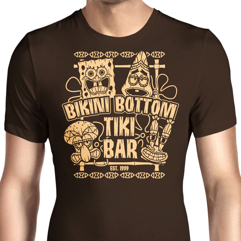 Bikini Bottom Tiki Bar Men's Apparel - Adult & Kids T-Shirts, Sweatshirts & Hoodies apparel design preview 1