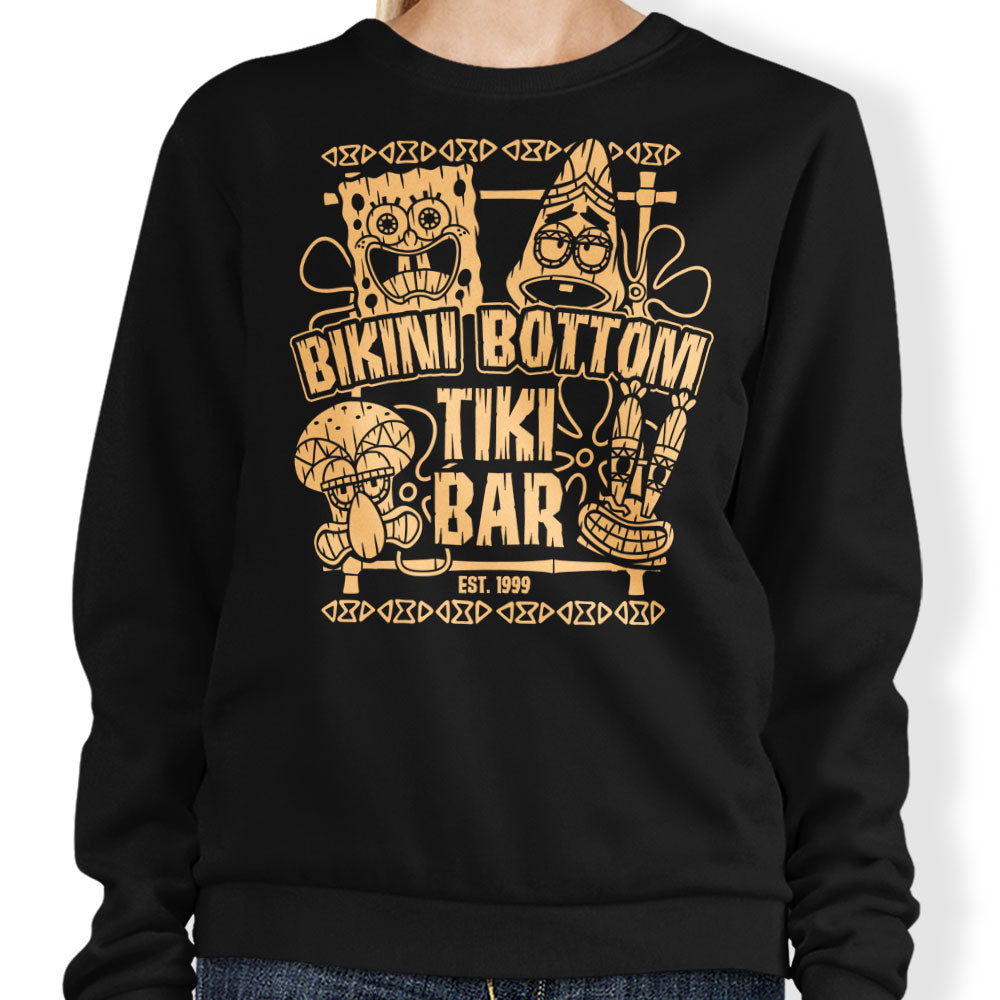 Bikini Bottom Tiki Bar - Adult & Kids T-Shirts, Sweatshirts & Hoodies apparel design preview 1