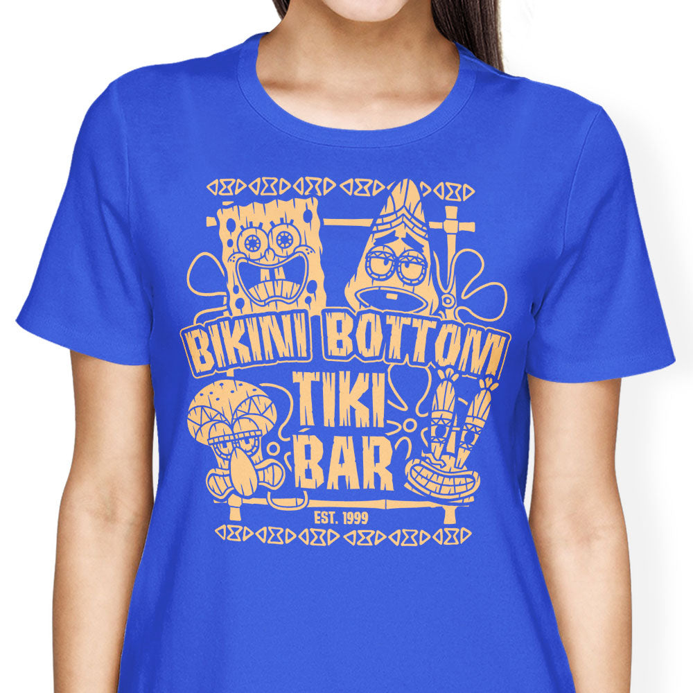 Bikini Bottom Tiki Bar Women's Apparel - Adult & Kids T-Shirts, Sweatshirts & Hoodies apparel design preview 2