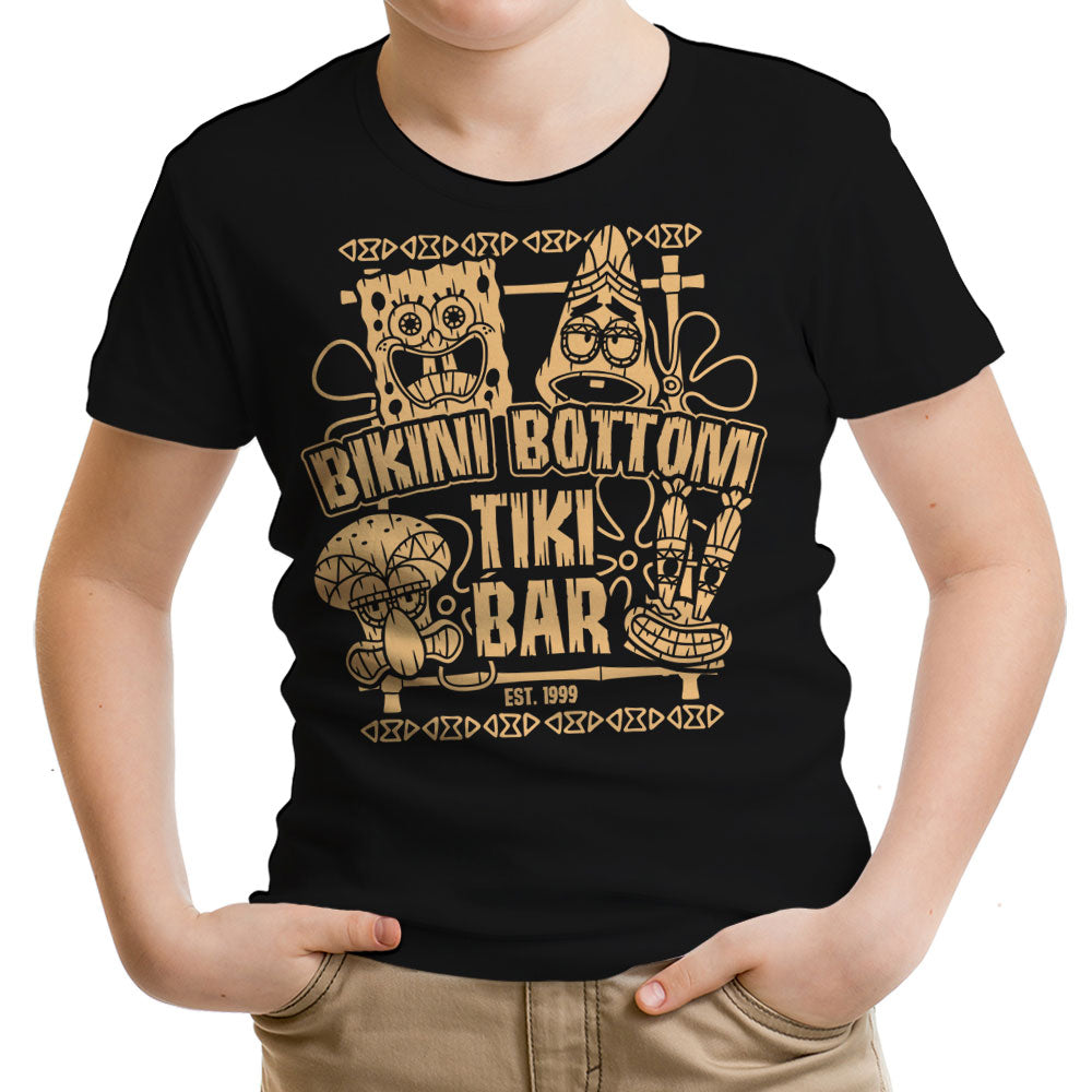 Bikini Bottom Tiki Bar Youth Apparel - Adult & Kids T-Shirts, Sweatshirts & Hoodies apparel design preview 2