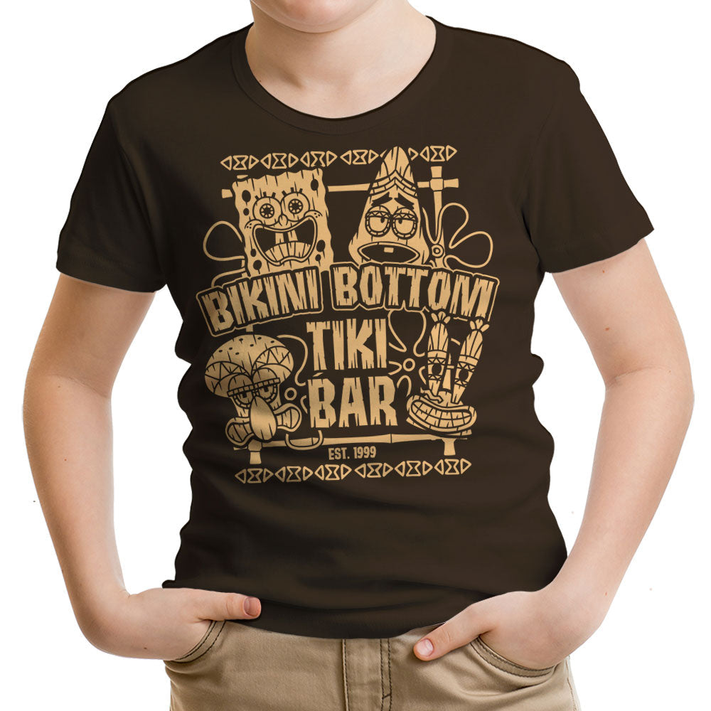 Bikini Bottom Tiki Bar Youth Apparel - Adult & Kids T-Shirts, Sweatshirts & Hoodies apparel design preview 1