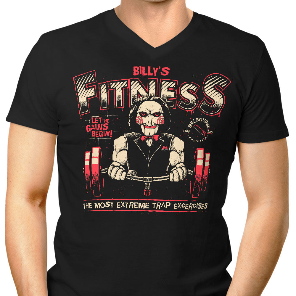 Billy's Fitness Men's V-Neck - Adult & Kids T-Shirts, Sweatshirts & Hoodies apparel design preview 1