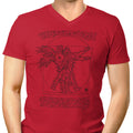 Birkin Vitruvian Men's V-Neck - Adult & Kids T-Shirts, Sweatshirts & Hoodies apparel design preview 1