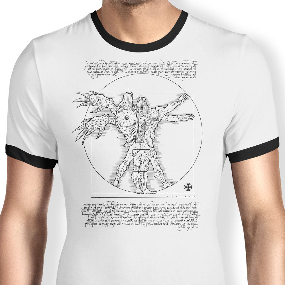 Birkin Vitruvian Ringer - Adult & Kids T-Shirts, Sweatshirts & Hoodies apparel design preview 1