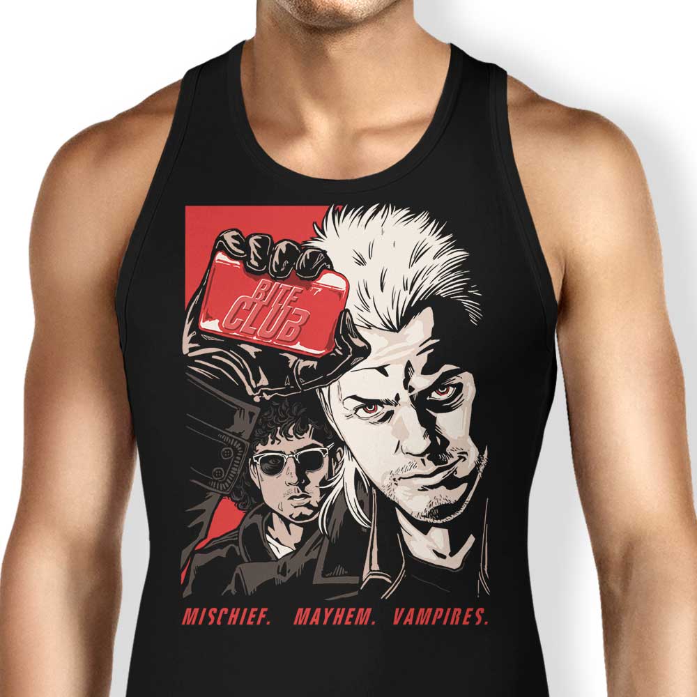 Bite Club Tank Top - Adult & Kids T-Shirts, Sweatshirts & Hoodies apparel design preview 1