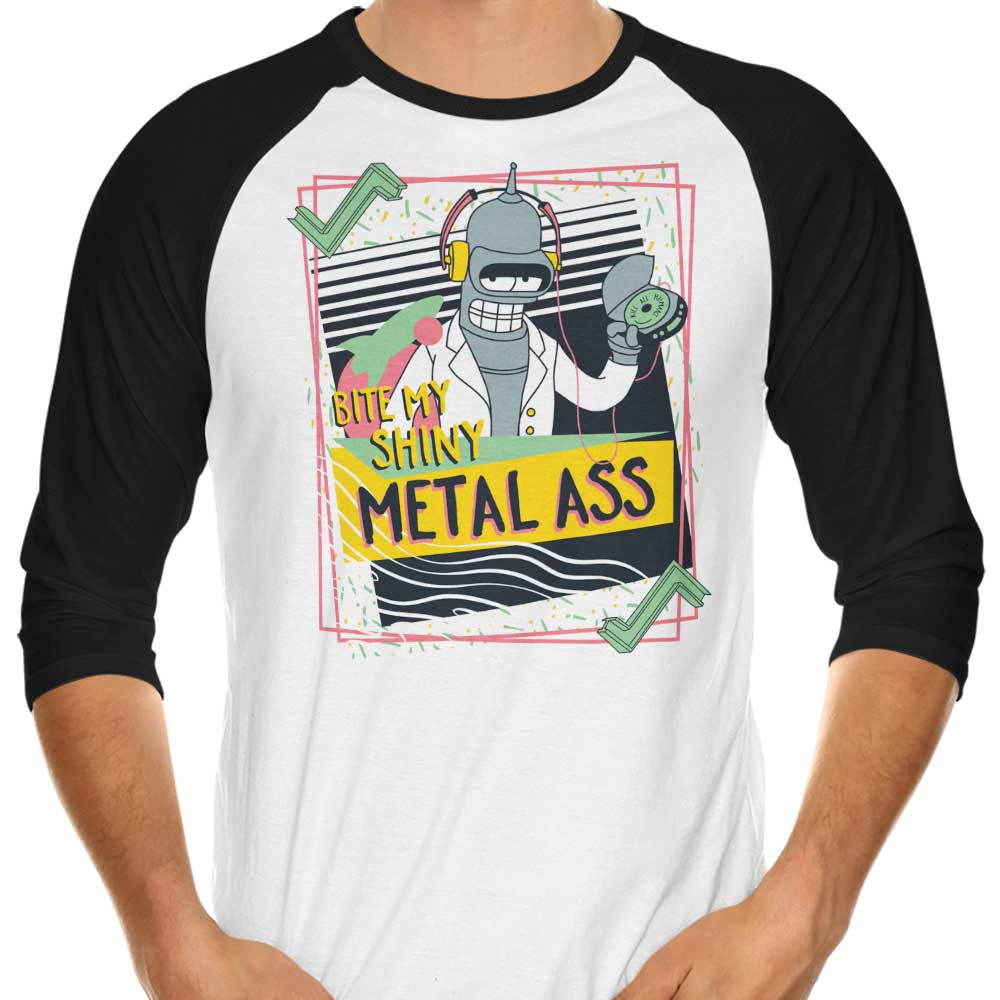 Bite Mine 3/4 Sleeve Raglan - Adult & Kids T-Shirts, Sweatshirts & Hoodies apparel design preview 1