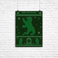 Black Bear Sweater Poster - Adult & Kids T-Shirts, Sweatshirts & Hoodies apparel design preview 1