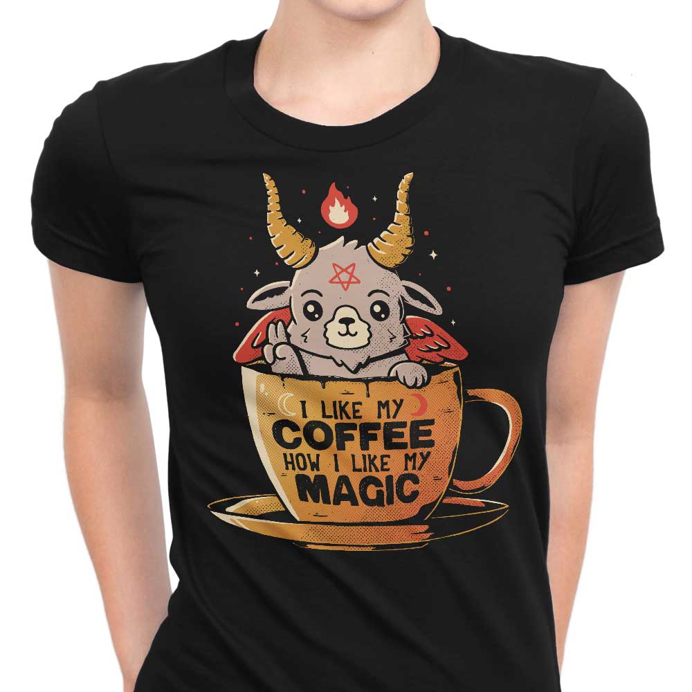 Black Coffee Women's Apparel - Adult & Kids T-Shirts, Sweatshirts & Hoodies apparel design preview 1