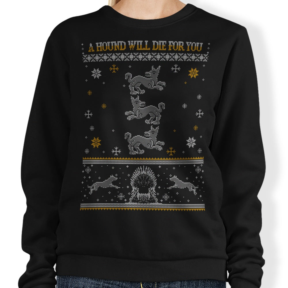 Black Hounds Sweater - Adult & Kids T-Shirts, Sweatshirts & Hoodies apparel design preview 1