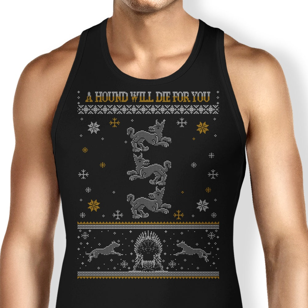 Black Hounds Sweater Tank Top - Adult & Kids T-Shirts, Sweatshirts & Hoodies apparel design preview 1