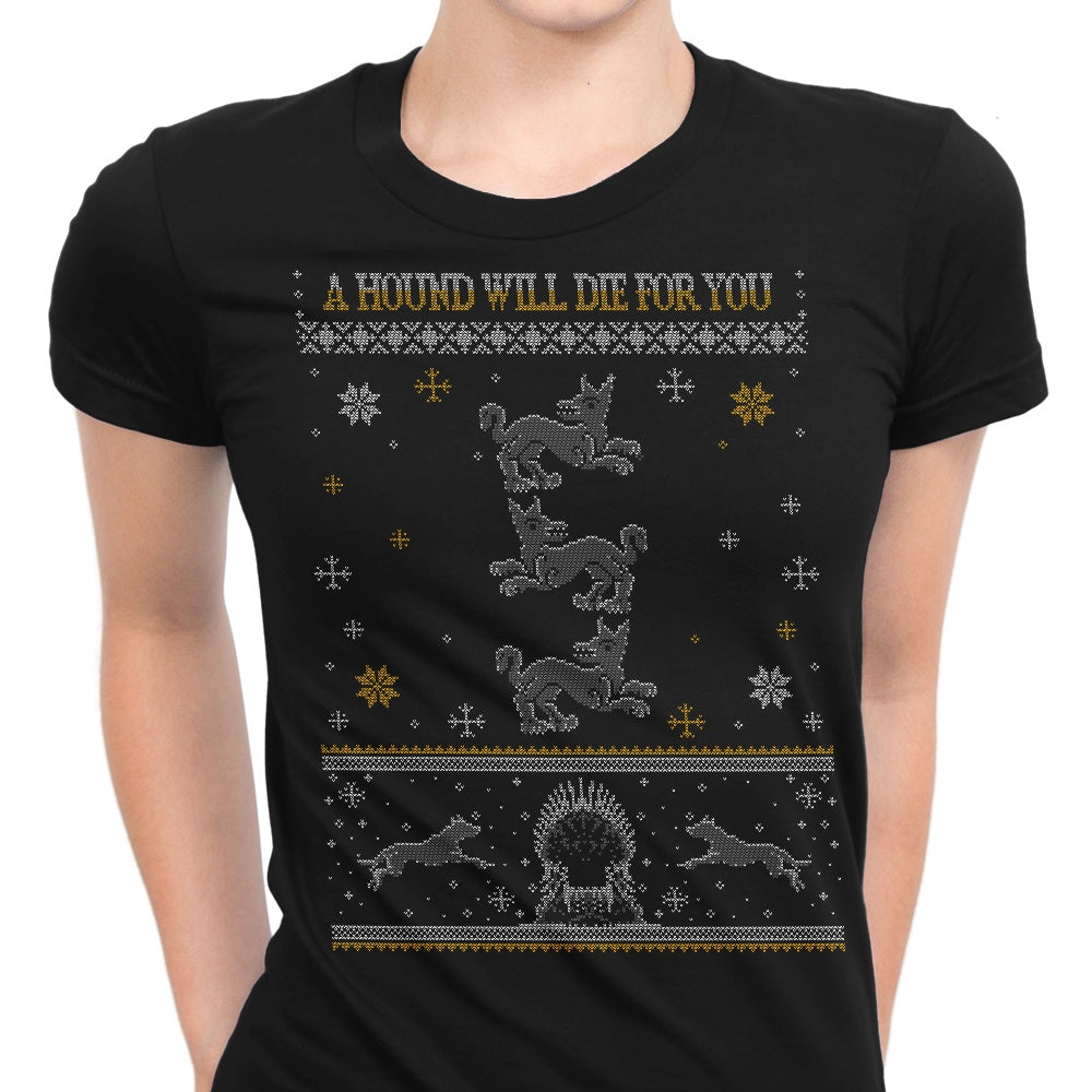 Black Hounds Sweater Women's Apparel - Adult & Kids T-Shirts, Sweatshirts & Hoodies apparel design preview 1