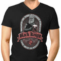 Black Knight Stout Men's V-Neck - Adult & Kids T-Shirts, Sweatshirts & Hoodies apparel design preview 1