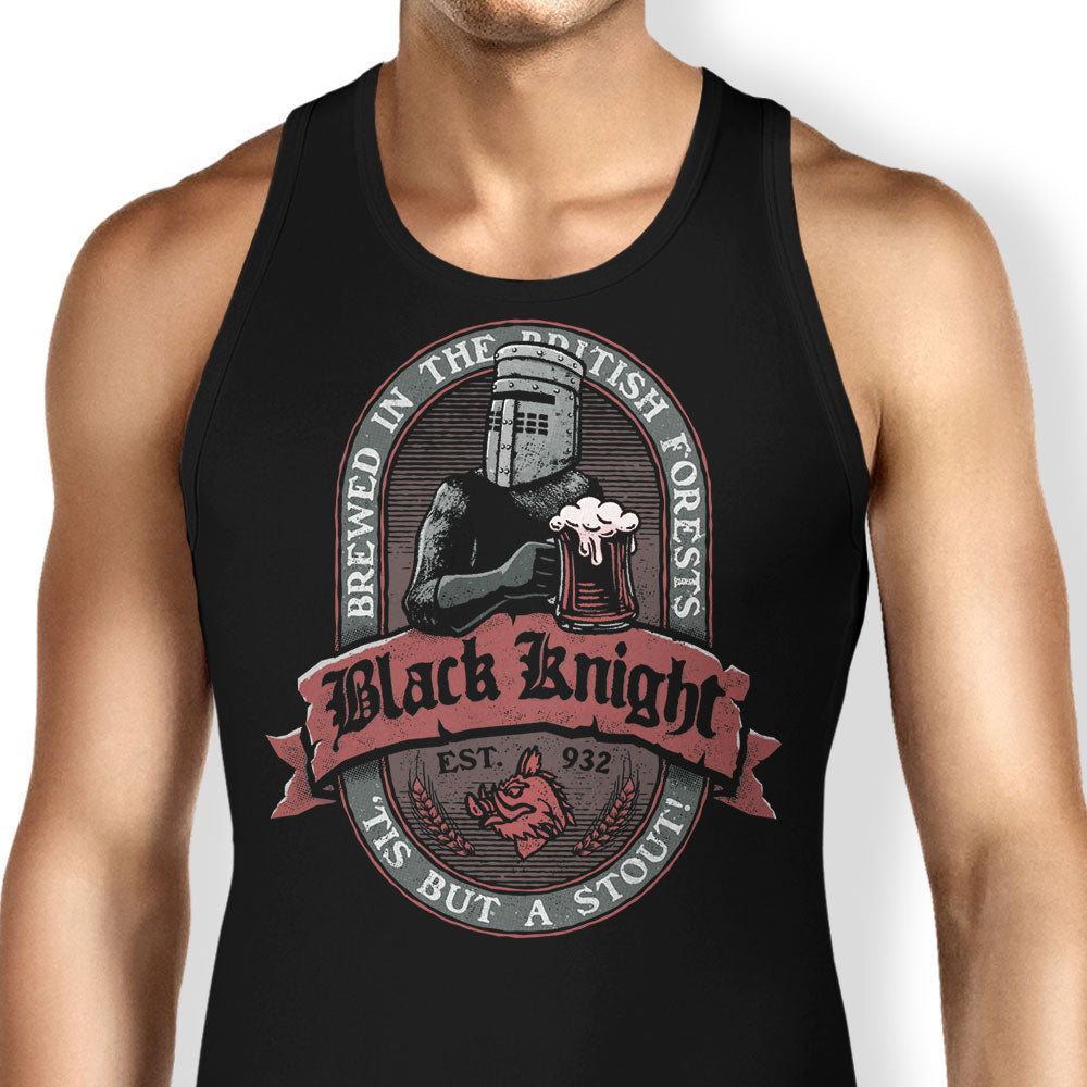 Black Knight Stout Tank Top - Adult & Kids T-Shirts, Sweatshirts & Hoodies apparel design preview 1