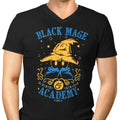 Black Mage Academy Men's V-Neck - Adult & Kids T-Shirts, Sweatshirts & Hoodies apparel design preview 1