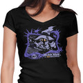 Black Mage Records Women's V-Neck - Adult & Kids T-Shirts, Sweatshirts & Hoodies apparel design preview 1