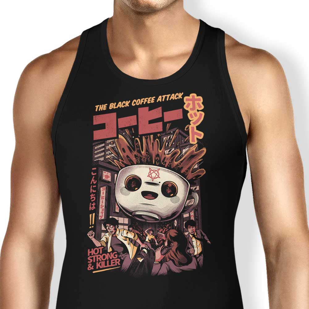 Black Magic Coffee Tank Top - Adult & Kids T-Shirts, Sweatshirts & Hoodies apparel design preview 1